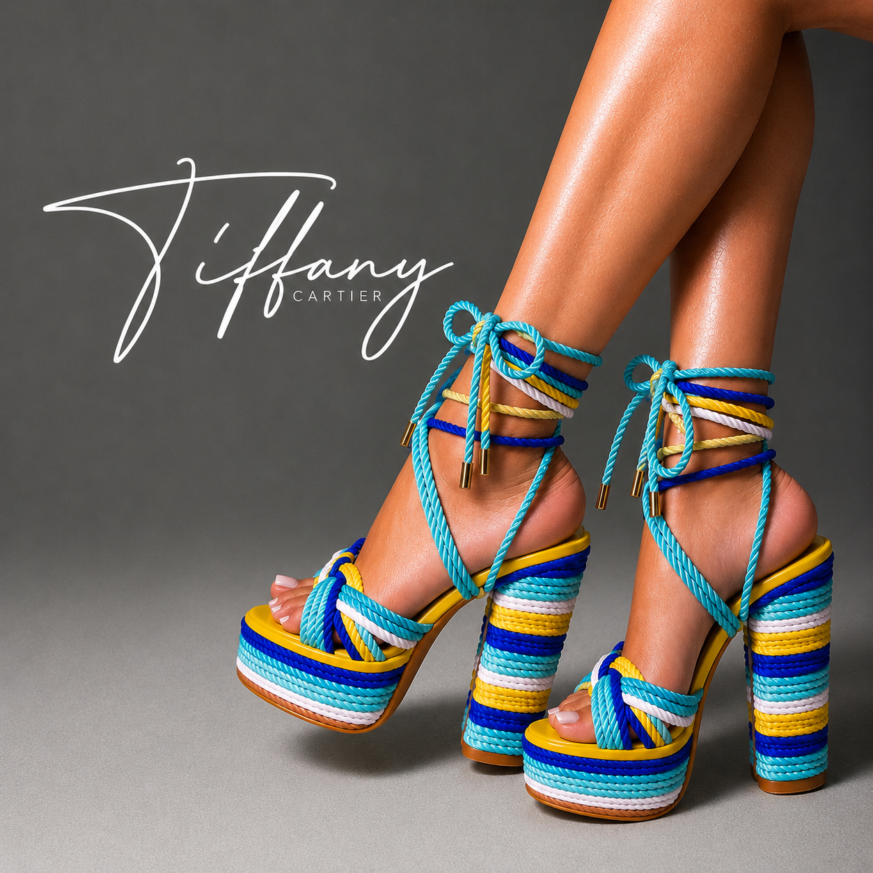 Preorder-Brianna In Capri Multi Color Rope II (arrives to us 10/19-10/26)