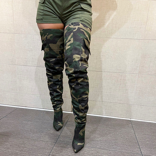 Ari In Green Camo