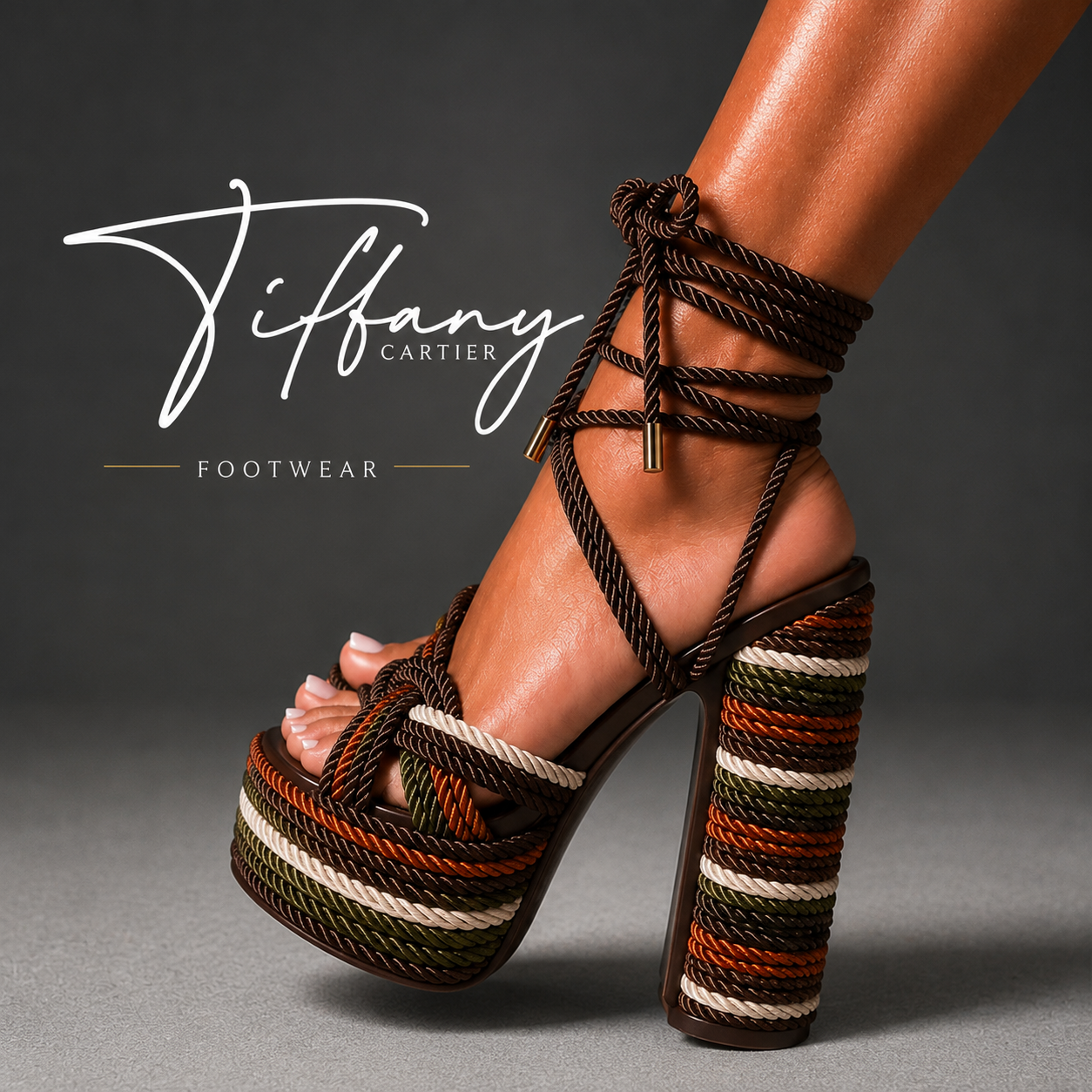 Preorder-Brianna Chocolate Multi Color Rope II (arrives to us 10/9-10/16