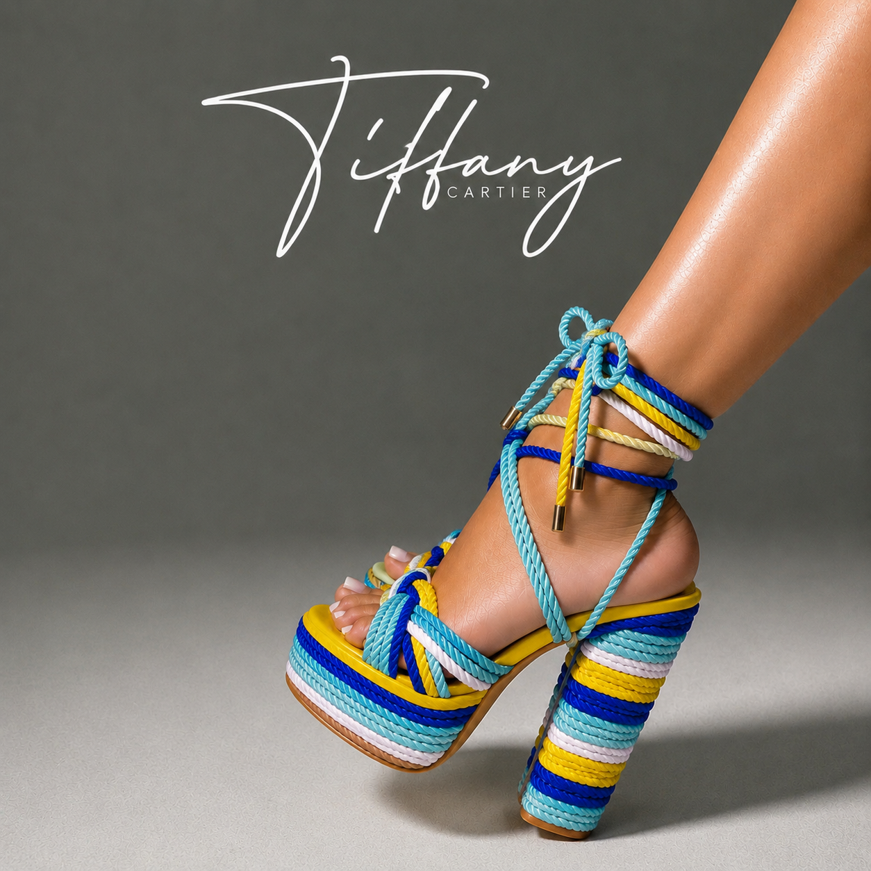 Preorder-Brianna In Capri Multi Color Rope II (arrives to us 10/19-10/26)