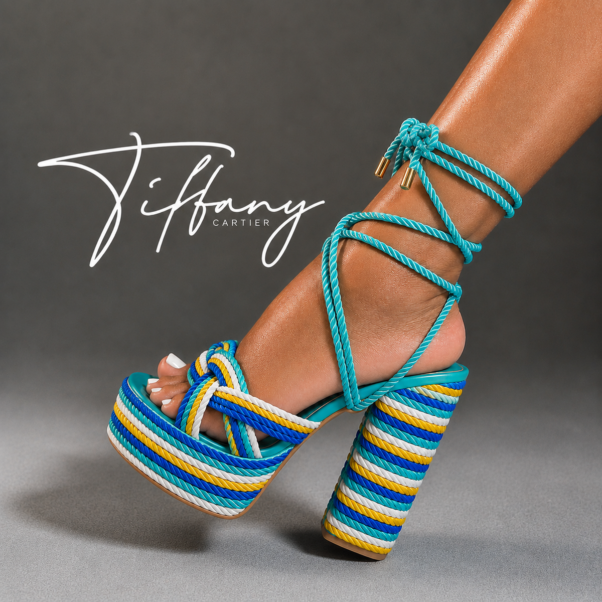 Preorder-Brianna In Capri Multi Color Rope II (arrives to us 10/19-10/26)