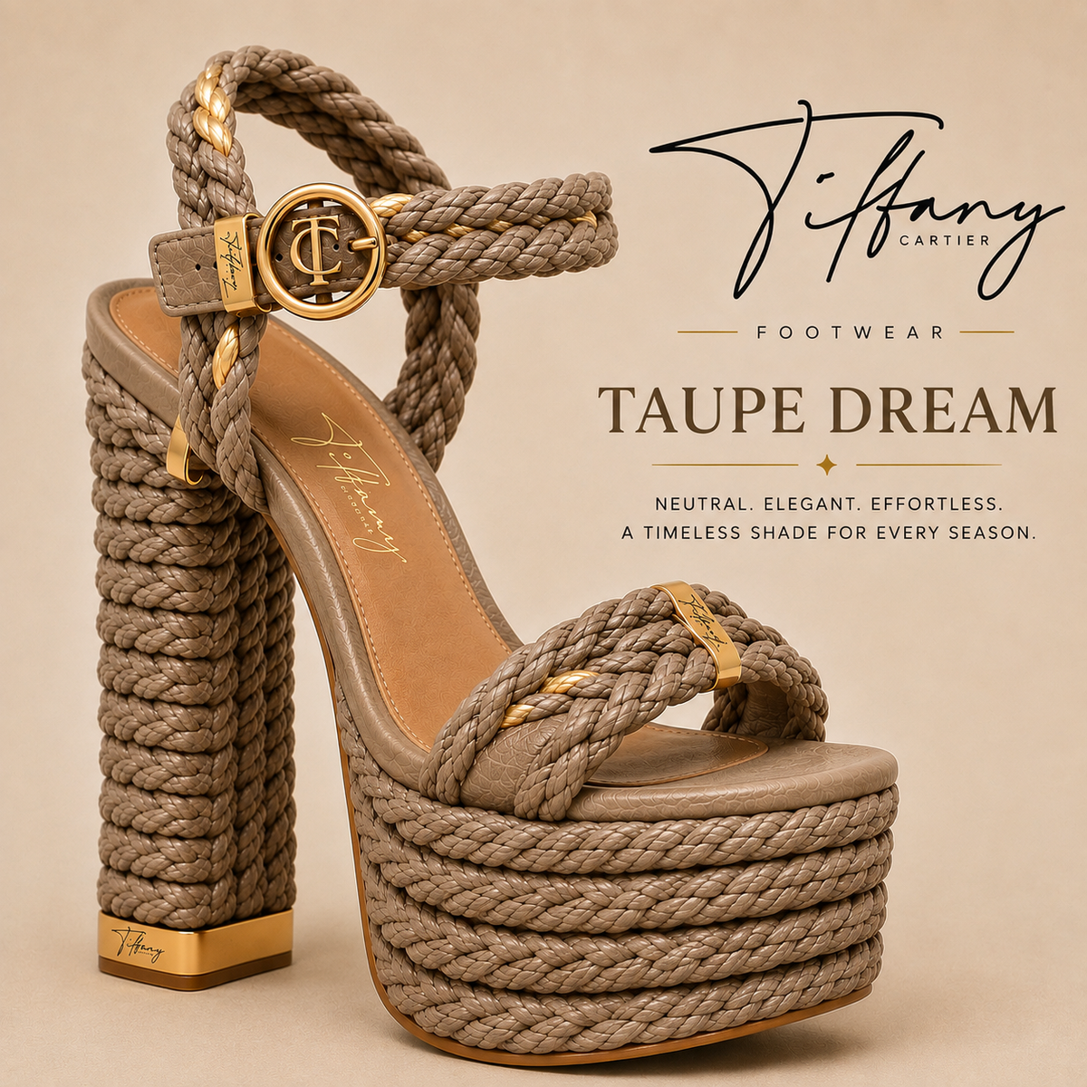 Preorder-Risan In Taupe (ETA 1/4-1/11)