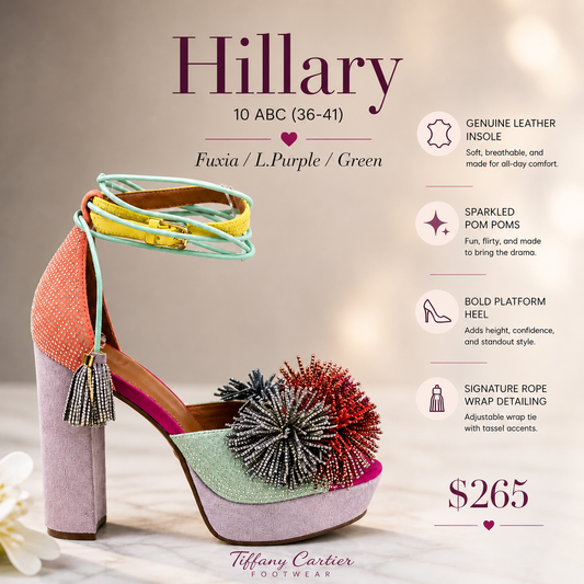 Hillary In Pink (wide-foot friendly- size up )
