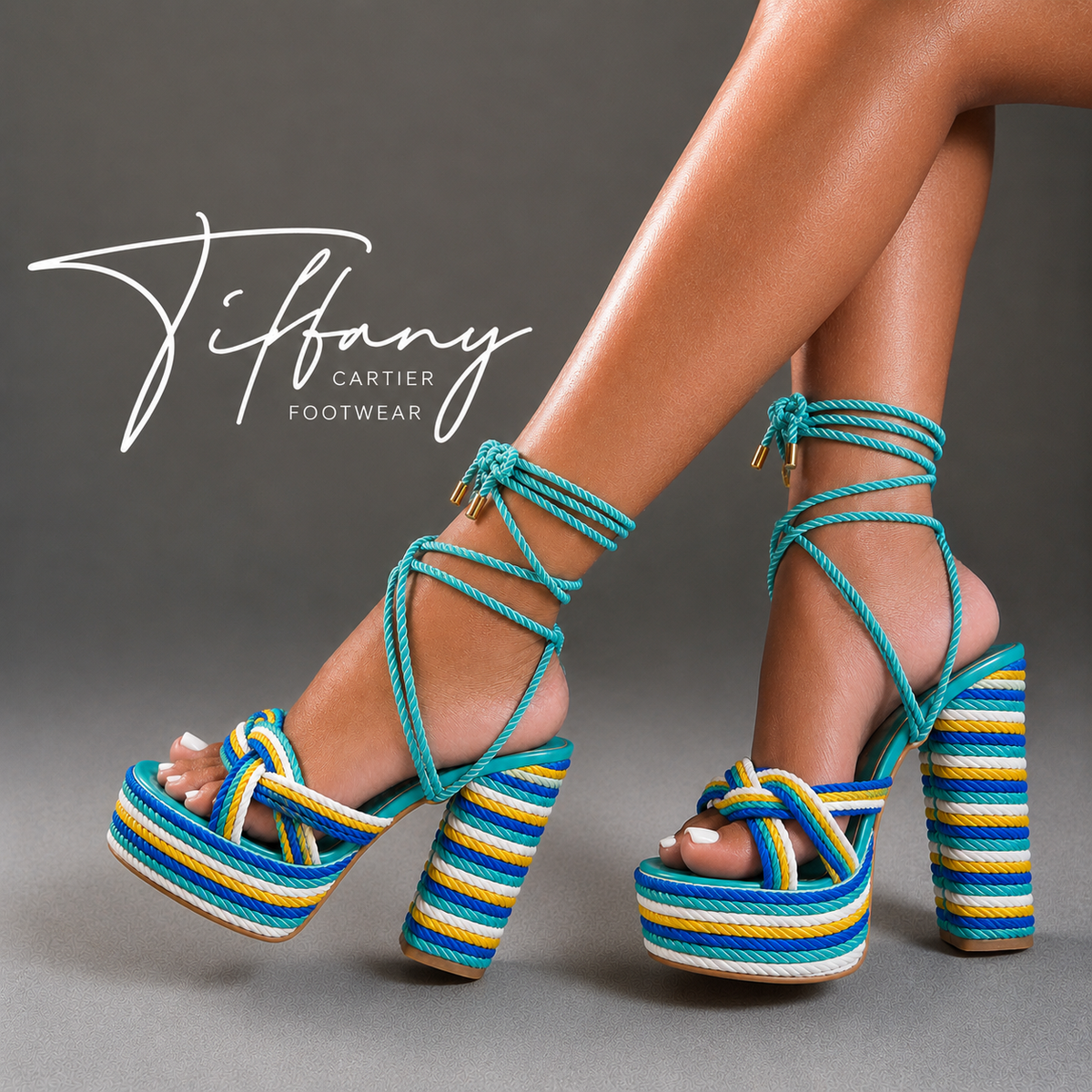 Preorder-Brianna In Capri Multi Color Rope II (arrives to us 10/19-10/26)