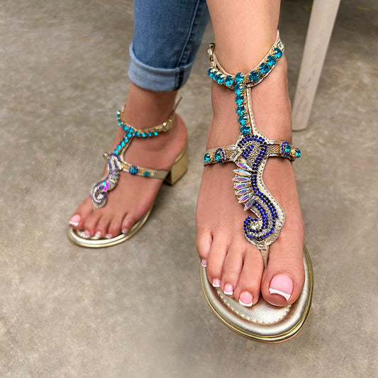 Seashore Studded Sandals