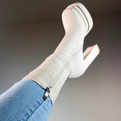 Dana Beige Booties